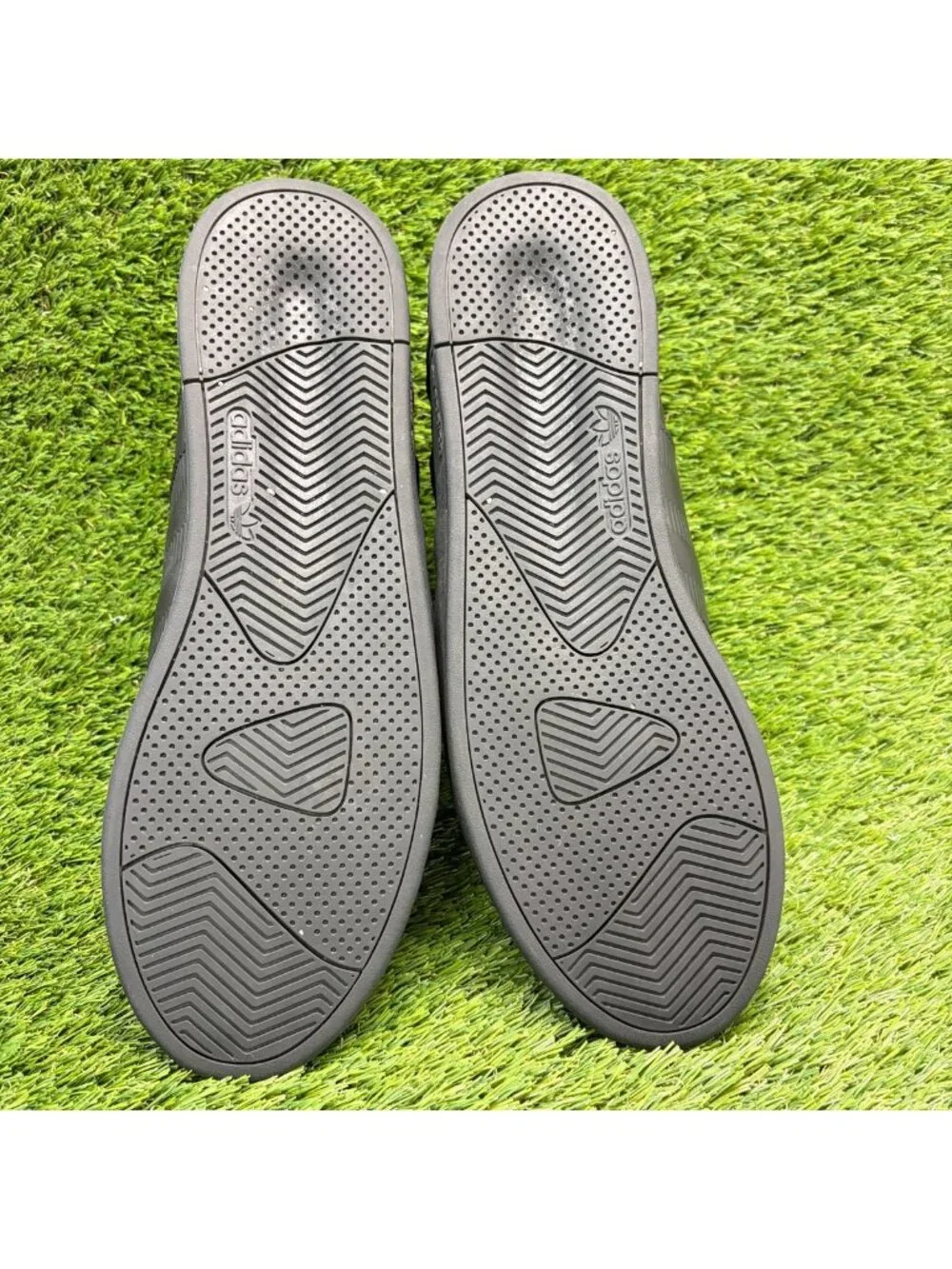 Adidas Tubular Invader Strap Mens Size 12 Black Athletic Leather Shoes Sneakers